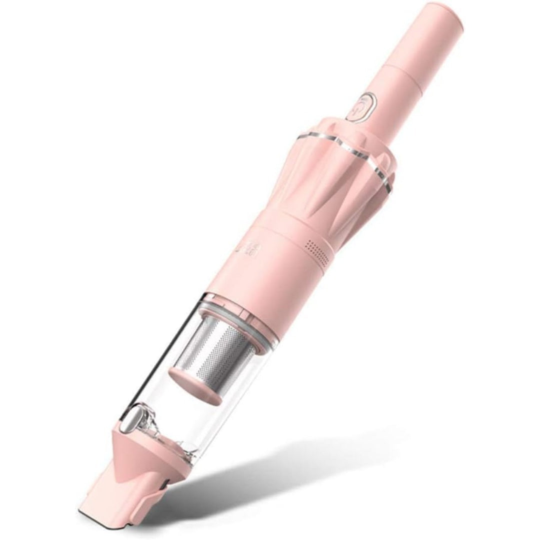 Aspirateur associant une aspiration annoncee de 13000 Pa au coloris gris et rouge