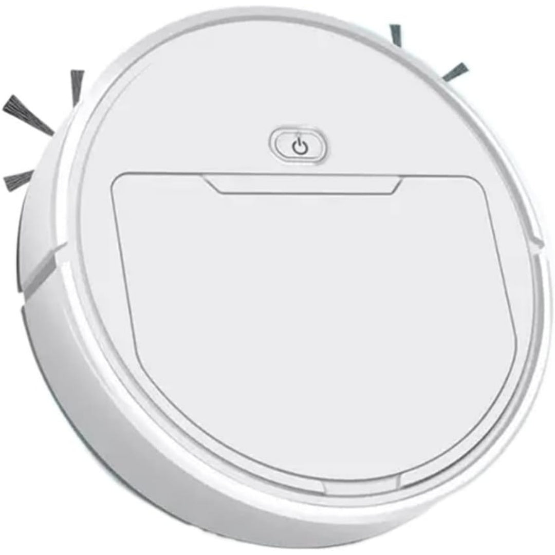 Robot aspirateur avec la collecte des poils, coloris blanc