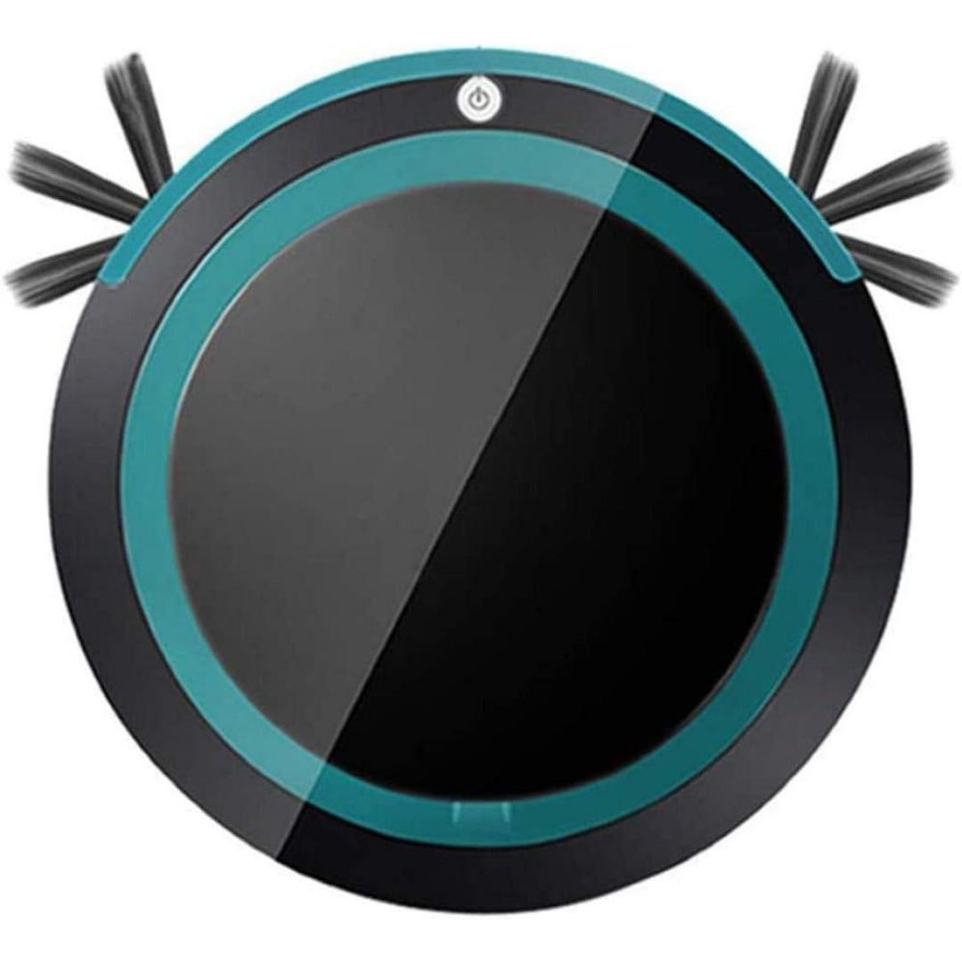 Robot de nettoyage des sols avec un mouvement rotatif et l'entretien des sols durs